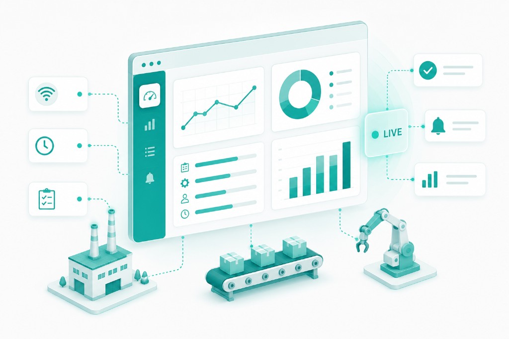 Simplify manufacturing visibility across operations